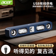 ลำโพงคอมพิวเตอร์ Acer Bluetooth ลำโพงสำหรับหน้าจอคอมพิวเตอร์แบบพกพาพร้อมไมโครโฟนสำหรับโทรศัพท์มือถือ