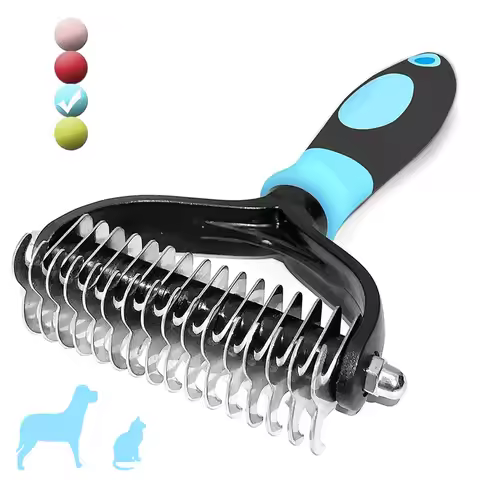 Professional Dog Brush Pet Hair Remover Dog Grooming Comb Removes Hairs Cats Dogs Animal Hair Brush