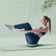 【Tumaz月熊】坐躺組 美臀平衡感統坐墊綠+TPE瑜珈墊綠