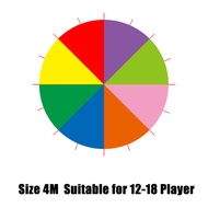 cod 2-4M Kids Play Parachute Rainbow Outdoor Children Games Fun Playground Kindergarten School Group