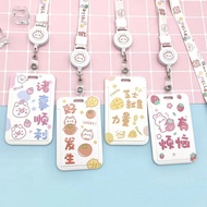 SG seller/Cartoon EZlink cardholder Slide Card Sets Independent packaging Cute lucky cardholder卡通滑盖卡