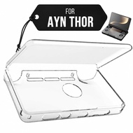 TPU Transparent Protective Case for AYN THOR Game Console Anti-Scratch Protection Shell Cover for Ay
