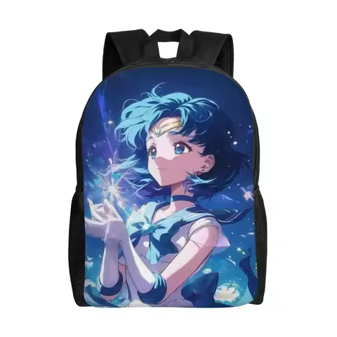 Sailor Moon College Bag Back to school season Ami Mizuno (2) Super Quality Backpack