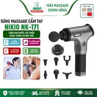 Japanese Nikio Muscle Pain Relief Massage Gun NK-171 - 6 heads, 6 speeds, 5 massage styles