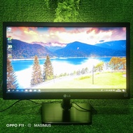 LED Monitor Komputer LG 20inch wide 20M37A - Hitam