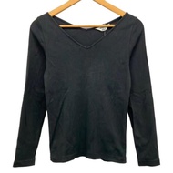 IENA AURA AURALEE Lee Tshirt Shirt Collaboration size 1 Women black Long sleeves Direct from Japan S