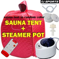 Complete Set Portable Sauna Steamer Set Sauna Tent Only Sauna Steamer Pot Only or Full Set Sauna Ten