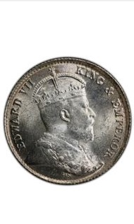 1904香港五仙！PCGSMS66(6)
