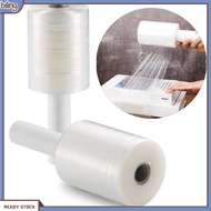 {biling}  Box Wrapping Stretch Film Stretch Film with Handle Strong and Easy-to-use Hand Stretch Wrap for Moving and Packing Heavy Duty Shrink Film