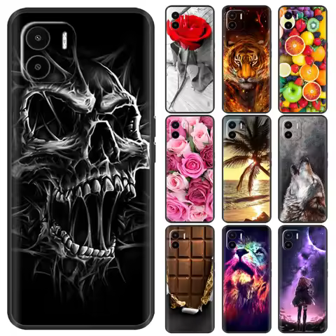 For Xiaomi Redmi A1 Case Redmi A1 2022 Soft Silicone Back Phone Cases Redmi A1 Plus A1+ TPU Phone Co