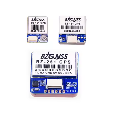 BZGNSS BZ-251 BZ-181 BZ-121 M10 GPS Dual Protocol For F4 F7 Flight Controller Fixed Wing FPV Return 