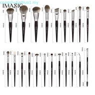 IMAGIC 21Pcs Brush Set Cruelty-free Brushes With Cosmetic Bag Multifuncational Beauty Tools For Eye 