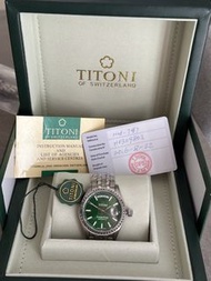☘️☘️Swiss Titoni Cosmo King  Mechanical Automatic Day Date
