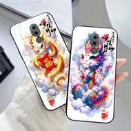 Huawei gr5 2017 case with cute baby dragon print