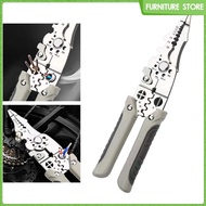 [Wishshopeelxj] Wire Hand Tool Wiring Tool Electrician Pliers Wire Tool for Crimping Coiling