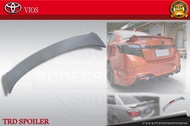 TOYOTA VIOS SPOILER TRD WITH 3RD BREAK LIGHT UNPAINTED