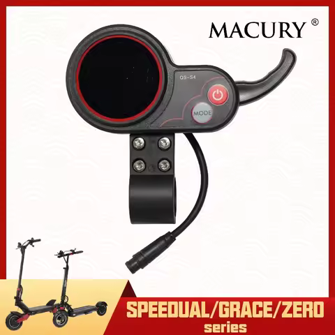 LED Display Throttle for Electric Scooter Speedual Mini Plus Grace Zero 8 9 10 8X 10X 11X QS-S4 LCD 