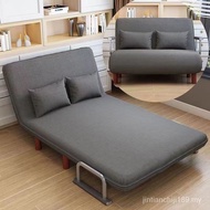 [Ready stock] foldable bed sofa 2 3 seater lazy sofa bed living room study multifunctional single small lazy chair sofa bed