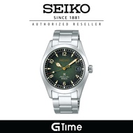 [Official Warranty] Seiko SPB155J1 Men's Prospex Alpinist Green Dial Stainless Steel Strap Watch