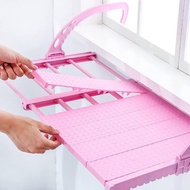 Foldable balcony drying rack