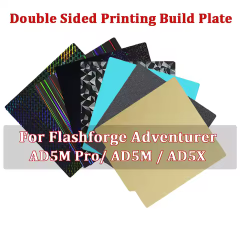 Build Plate For Flashforge AD5X – Multicolor 3D Printer for High-Speed Full-Color Printing Adventure