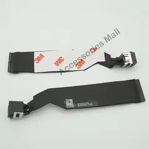 DC Power Jack with cable for DELL Alienware m16 R1 m16R1 m18R1 M18R2 P51E 0TWY0C DC Connector Laptop