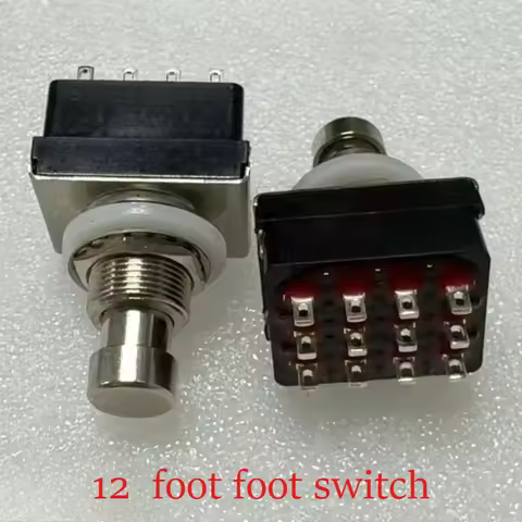Effect device through switch, change-over Wiring Harness switch, 12 foot foot switch, 4PDT environme