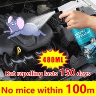 For Home kitchen/Car Engine Rat Repellent Spray 480ml Rat Repellent for Car Engine