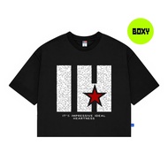 Iiih - Oversize T-shirt IIIH Black T-shirt for Men and Women