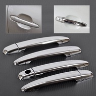 8Pcs Chrome Exterior Car Door Handle Cover Trim Protector for Toyota Camry ACV40 2006-2011 Lexus GS3