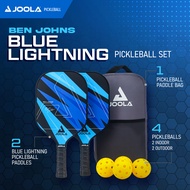 Ben Johns Pickleball Paddle Set - Blue Lightning