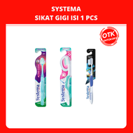 SYSTEMA CLEAN TOOTH BRUSH SYSTEMA SIKAT GIGI ISI 2X1 PCS