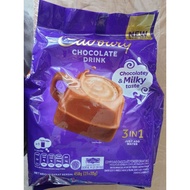 Cadbury Hot Chocolate Drink 3 in 1 (30g x 13 Sachets) (10/2024)