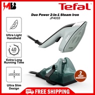 [NEW] Tefal Duo Power 2-in-1 Steam Iron 1850W Lightweight Iron (JF4033) Seterika Stim