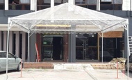 [INSTALLATION] Transparent Canopy 20 x 20 Pyramid for outdoor use, for Catering, wedding / Kanopi Pi