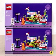 Fast Shipping ️ [Kaohsiung ∣ Ayu Shop] LEGO 40687 Alien Space Restaurant Contains Orange White Space