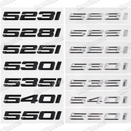 ABS For BMW 5 Series E39 E60 E61 F10 F11 523i 525i 528i 530i 535i 540i 550i Letter Car Rear Trunk Em