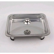 Buffet pan Buffet container with glass lid Buffet serving container
