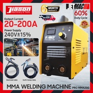 JETMAC PRO Series MMA Welding Machine / Mesin Kimpalan 20-200A | MMA200 / PROMMA200