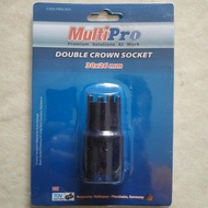 Multipro Double Crown Socket Type B Clutch Nut Key 26mm x 30mm