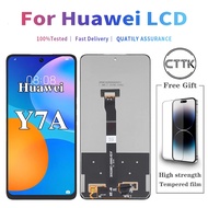 Original LCD with no Frame For HUAWEI Y7a LCD Display Touch Screen Display Replacement.