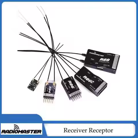 Radiomaster R81 R84 R86 R86C R88 V2 Receiver Receptor 4CH 6CH 8CH 16CH Receiver for FRSKY D8 D16 TX1