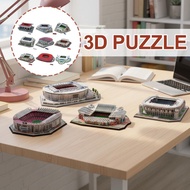 3d Football Stadium Puzzle, Diy Sports Building Toy, Paper Foam Board Model Kit For Kids D6
