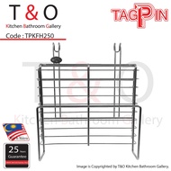 TAGPIN-Knife and Chopping board Holder(Hanging beside Dish Rack)-Grade304(18-8)Stainless Steel-Made in Malaysia-TPKFH250