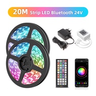 lampu led kamar tidur 3535 lampu led super terang RGB Music Sensor Paket Lengkap Adaptor + 44 tombol