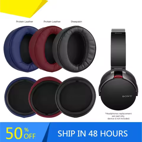 Replacement Ear Pads for Sony MDR XB950BT XB950B1 XB950N1 Accessories Earpads Headset Ear Cushion Re