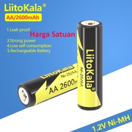 LIITOKALA Ni-26 Baterai AA 1.2v 2600mAh Ni-MH Rechargeable