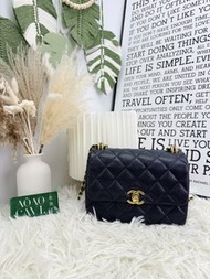 《荃灣實體店》Chanel 💙navy 22k 方胖子💙有盒有塵袋