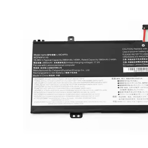 15.36V L18M4PF0 L18C4PF0 L18D4PF0 Laptop Battery For Lenovo ThinkBook 13S-IWL 20R90071GE 14S-IWL 20r