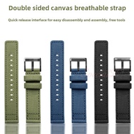 Replacement Nylon Watch Band 22mm Durable Unisex Strap Compatible with Fifty Fathoms